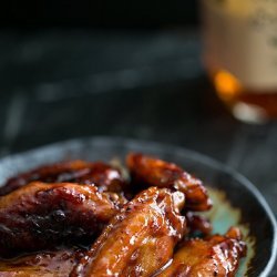 Bourbon Chicken Wings