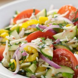 Mediterranean Marinated Vegetable Salad