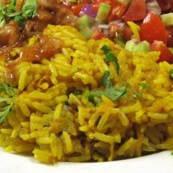 Carrot and Coriander Pilaf