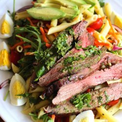 Steak and Penne Salad
