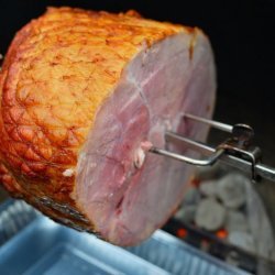 Rotisserie Honey-Glazed Ham