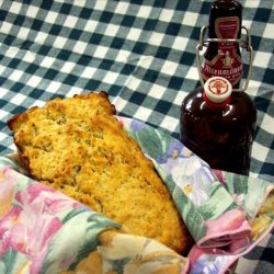Butter Crusted Beer Bread