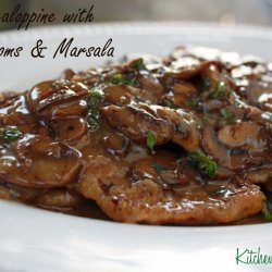 Veal Scaloppine With Marsala For Two