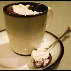 Chocolate-Espresso Lava Cakes With Espresso Whipped Cream