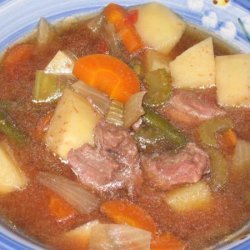 Baby's Vegetable and Beef Soup for the Crock Pot
