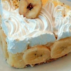Crustless Banana Cream Pie