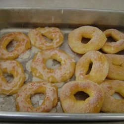 Baked Sugar Doughnuts (Bread Machine)