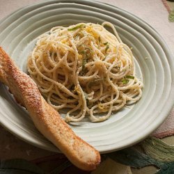 Lemon Spaghetti With Parmesan