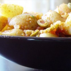 Tunisian Potato & Olive Salad