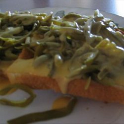 Green Beans & Cheese on Toast