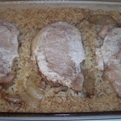 Pork Chops and Rice