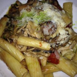 Veal With Mushrooms & Rigatoni