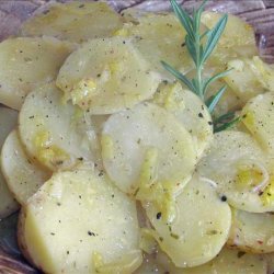 Potatoes With Leeks and Rosemary