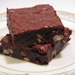 Cocoa Brownies With Browned Butter and Walnuts