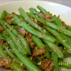Bacon Smothered Green Beans