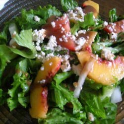 Peach/Green Salad