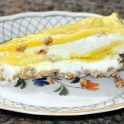 Lemon  Ice Cream Pie With Pecan Crust