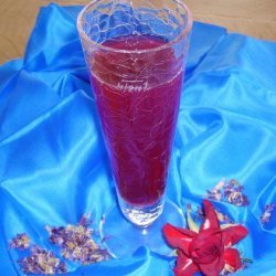 Hibiscus-Rose Water Beverage (No Alcohol)
