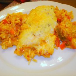 Chicken Rice & Veggie Casserole