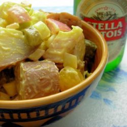 Warm Potato Salad With Beer and Mustard Dressing