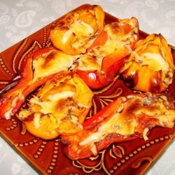 Roasted Bell Peppers and Cheese