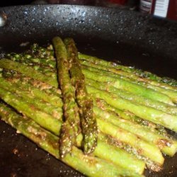Asparagus Sauteed in Butter and Mustard
