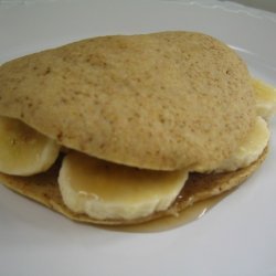 Banana Pancake Sandwich