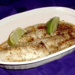 Broiled Fish with Dill Butter