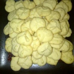 Lime Meltaway Spritz Cookies