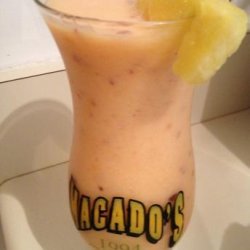 Cantaloupe, Peach and Pineapple Smoothie
