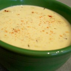 Cream of Onion and Cheese Soup