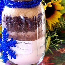 Chocolate Chocolate Chip Cookies in a Jar Mix