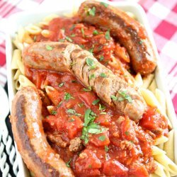 Slow Cooker Sausage and Sauce