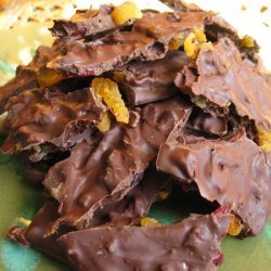 Fruit and Nut Bark (Apricots, Almonds, Cranberries & Ginger)