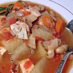 Chicken and Vegetable Bean Soup