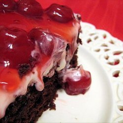 Double Chocolate Cherry Cake
