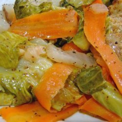 Buttery Cabbage and Carrots