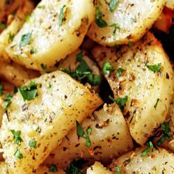 Italian Garlic Roasted Potatoes