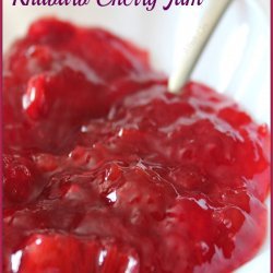 Rhubarb Cherry Jam