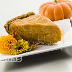 Gingersnap Pumpkin Pie