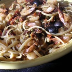 Linguine with Shrimp and Sun-Dried Tomatoes