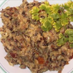 Wild Rice With Walnuts and Dates