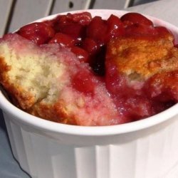 Old-Fashioned Black Cherry Cobbler