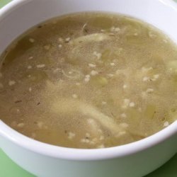 Lime and Garlic Soup