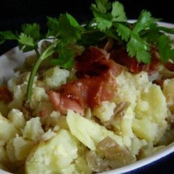 Smashed Loaded Potatoes (Low Fat)