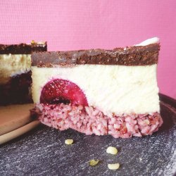 Chocolate Cake With Coconut Topping (Vegan)