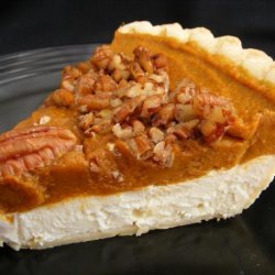 Pumpkin Cream Cheese Layer Pie