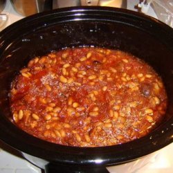 Crock Pot Pork and Beans