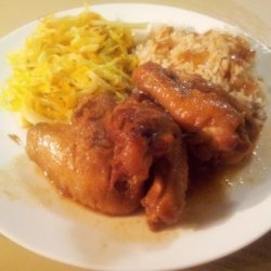 Honey-Sauced Chicken Wings