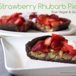 Raw Vegan Strawberry Pie